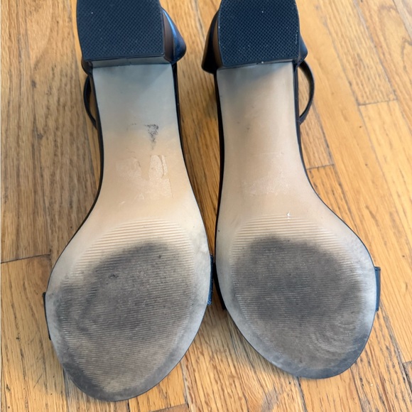 In Every Story, 10W, Black Ankle Strap Sandal Heels - Picture 4 of 7